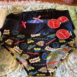 4️⃣ 3pk Splendies Lace  Trim Panties